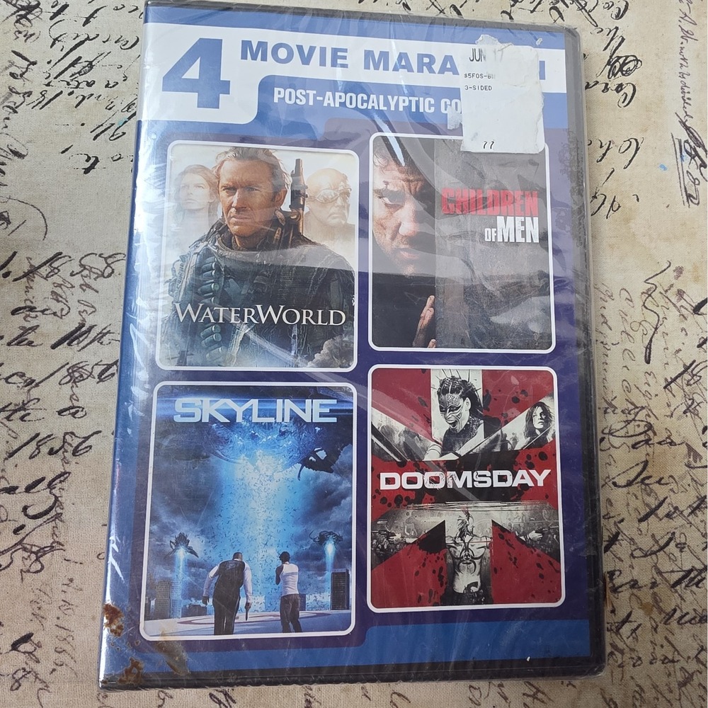 4-Movie Marathon: Post-Apocalyptic Collection (DVD, 2016, 2-Disc Set)